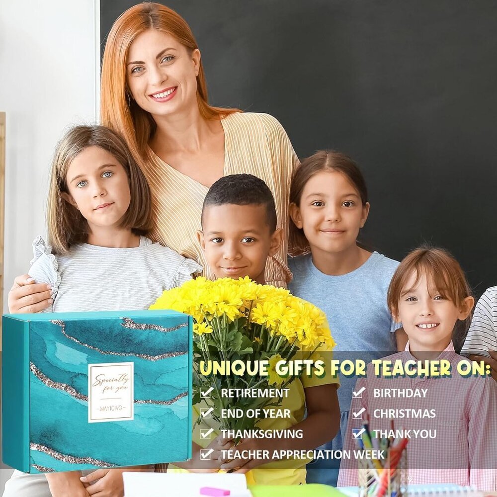 Best Teacher Christmas Appreciation Gifts for Women, End of Year Teacher Gifts f - Picture 4 of 9